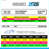 Horaire Roulage